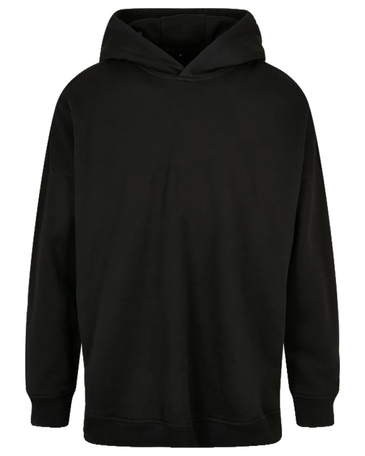 Oversized Hoody von Build Your Brand, schwarz